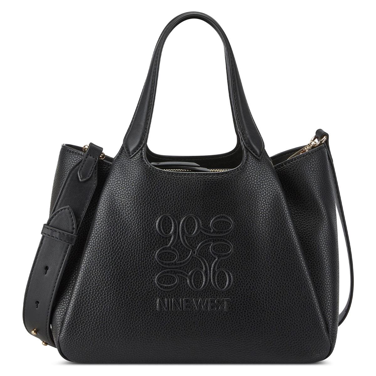 Bolsa shopper Nine west color Negro