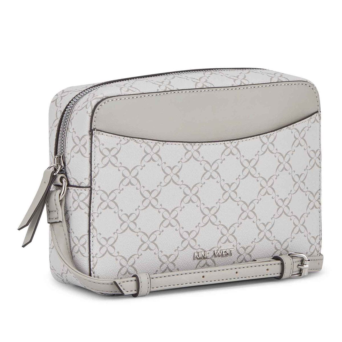 Bolsa cross body NINE WEST color Gris/Multi Modelo NYC542770