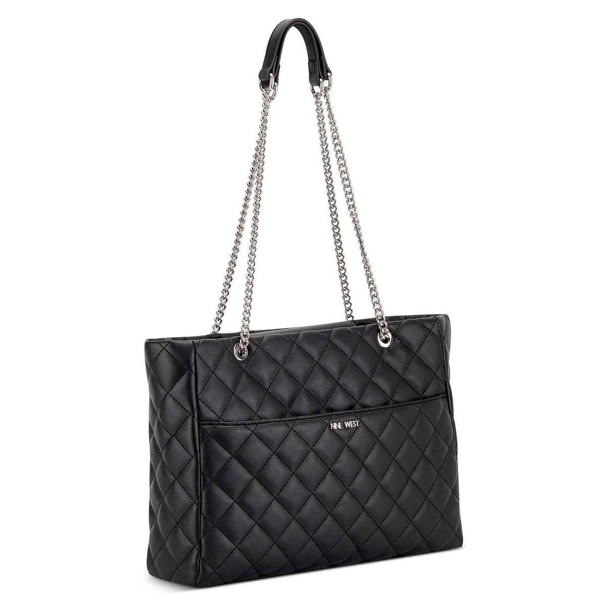 Bolsa tote Nine west color Negro