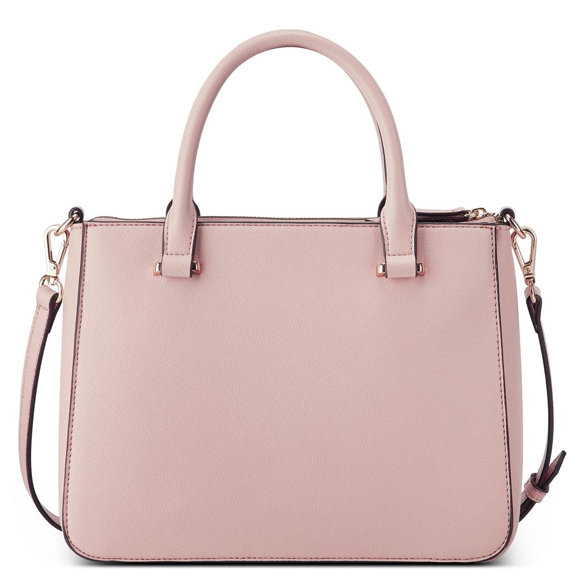 Bolsa satchel Nine west color Rosa Pálido