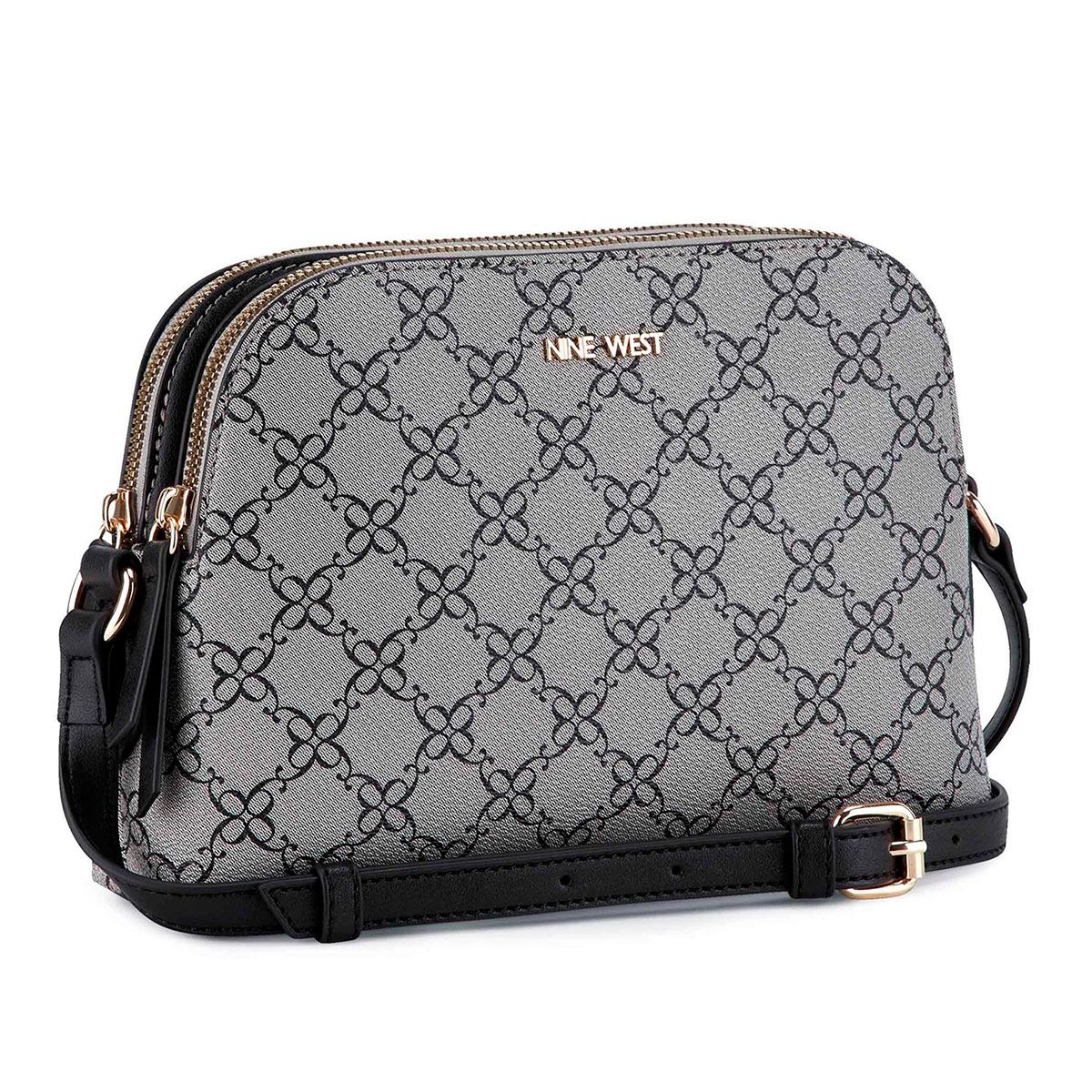 Bolsa Nine West cross body color Gris para mujer