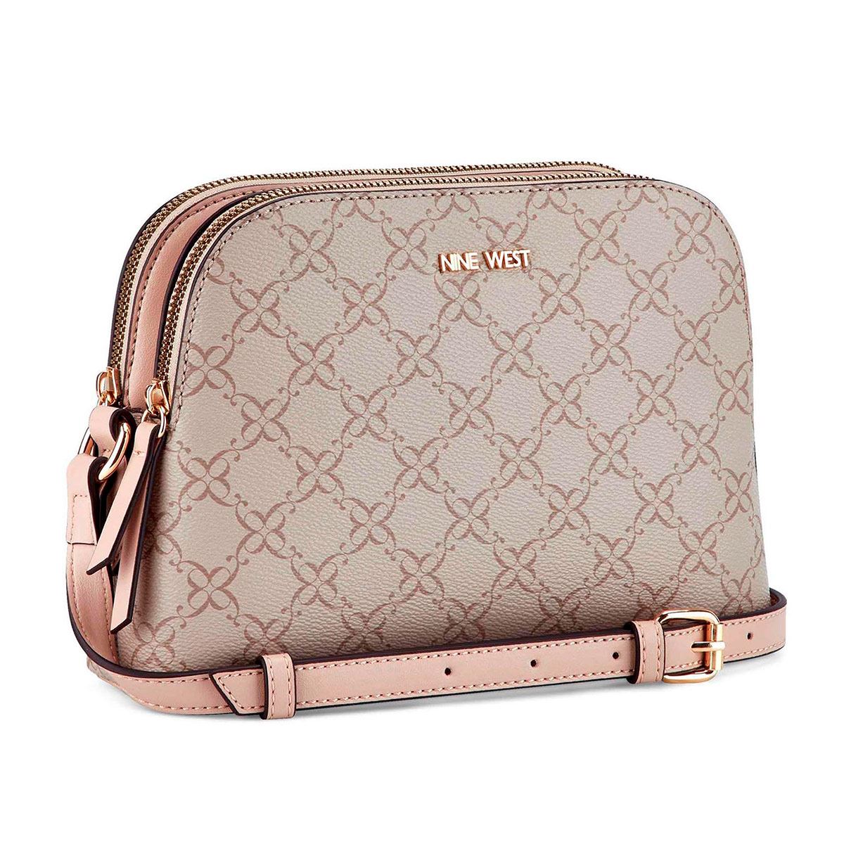 Bolsa Nine West cross body color Beige para mujer