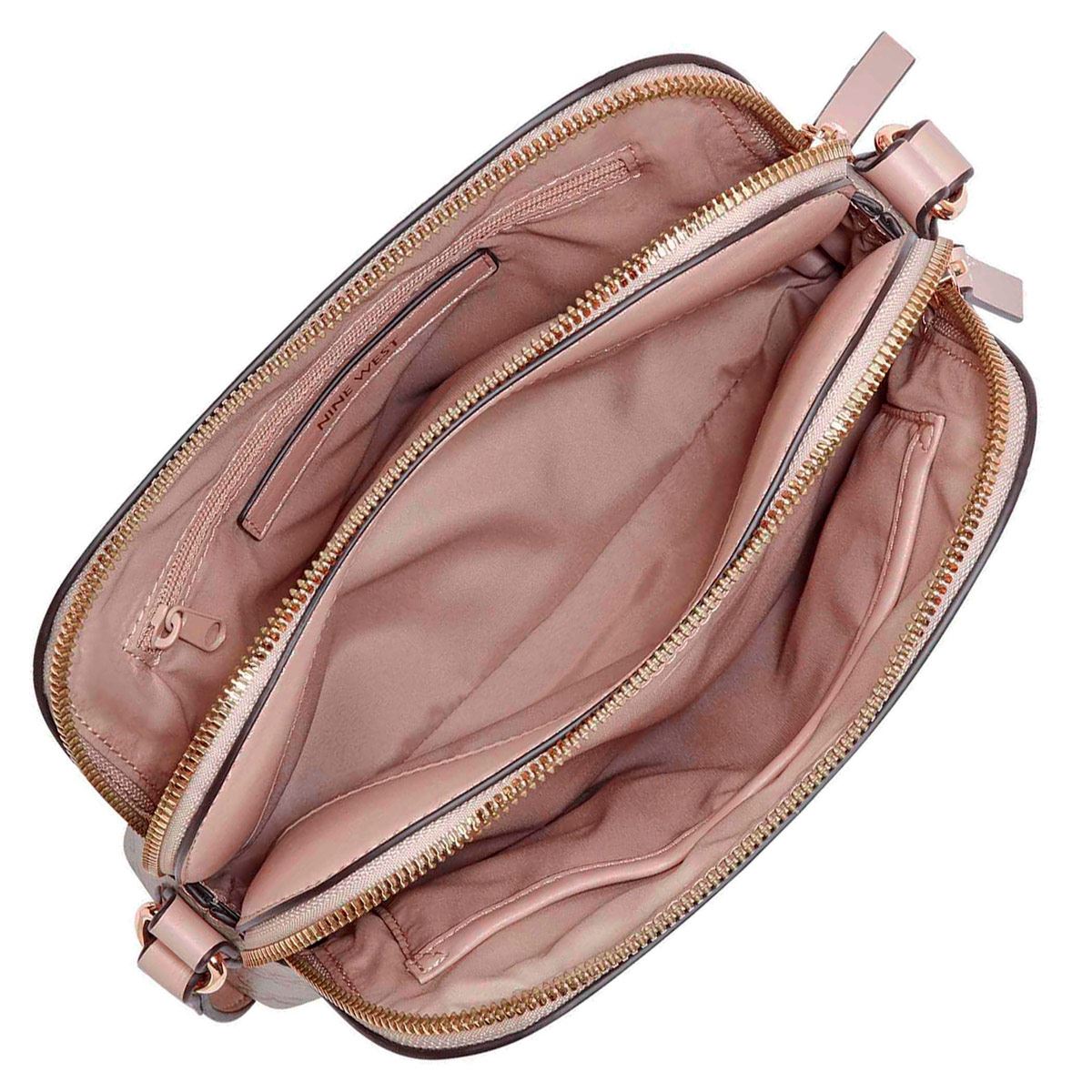 Bolsa Nine West cross body color Beige para mujer