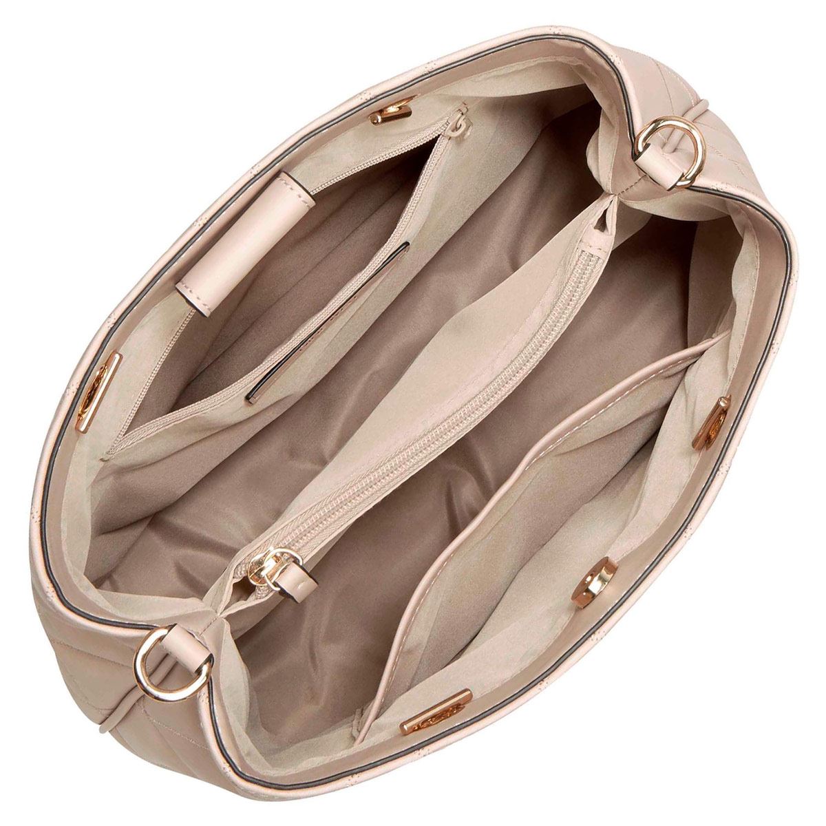 Bolsa Nine West satchel color Natural para mujer