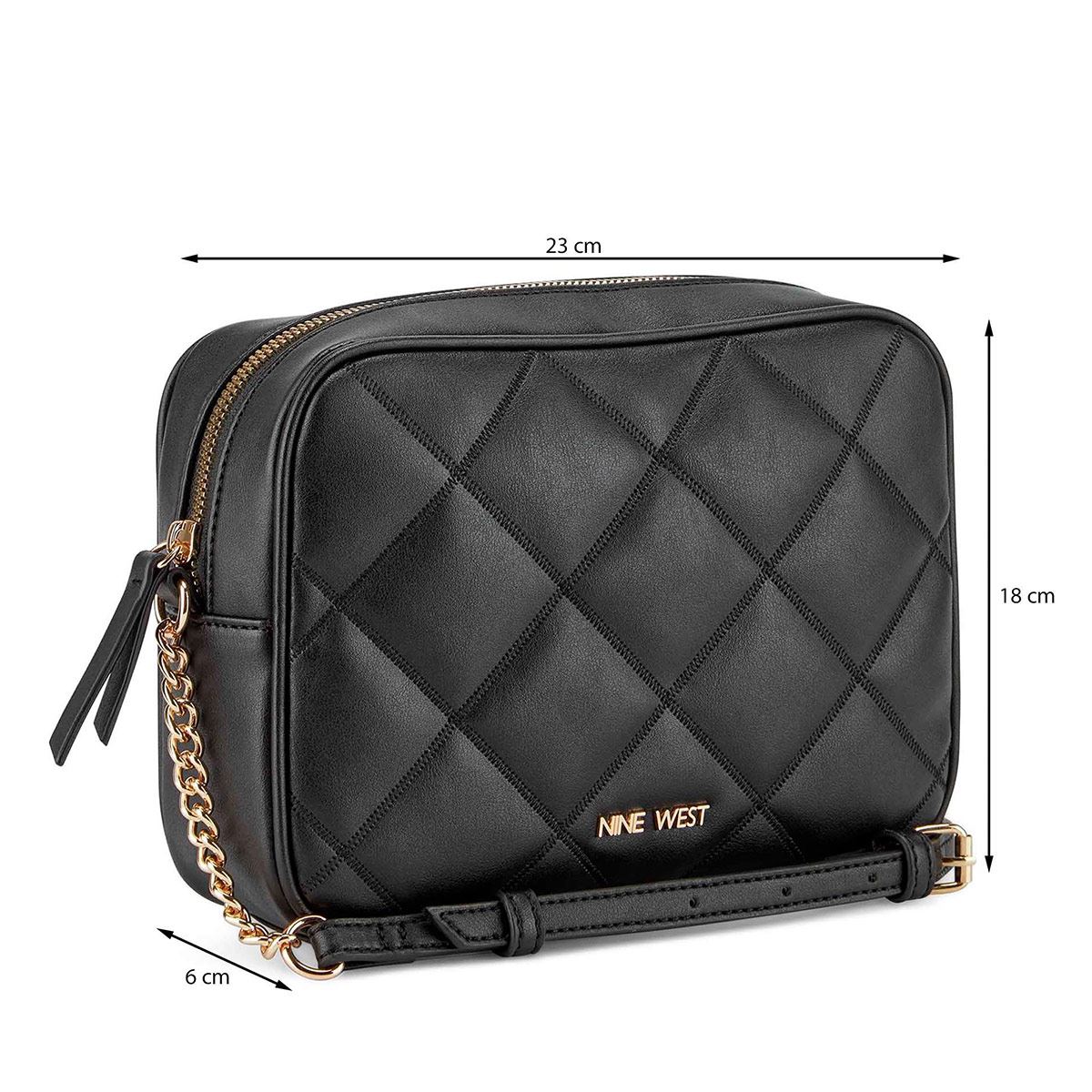 Bolsa Nine West cross body color Negro para mujer