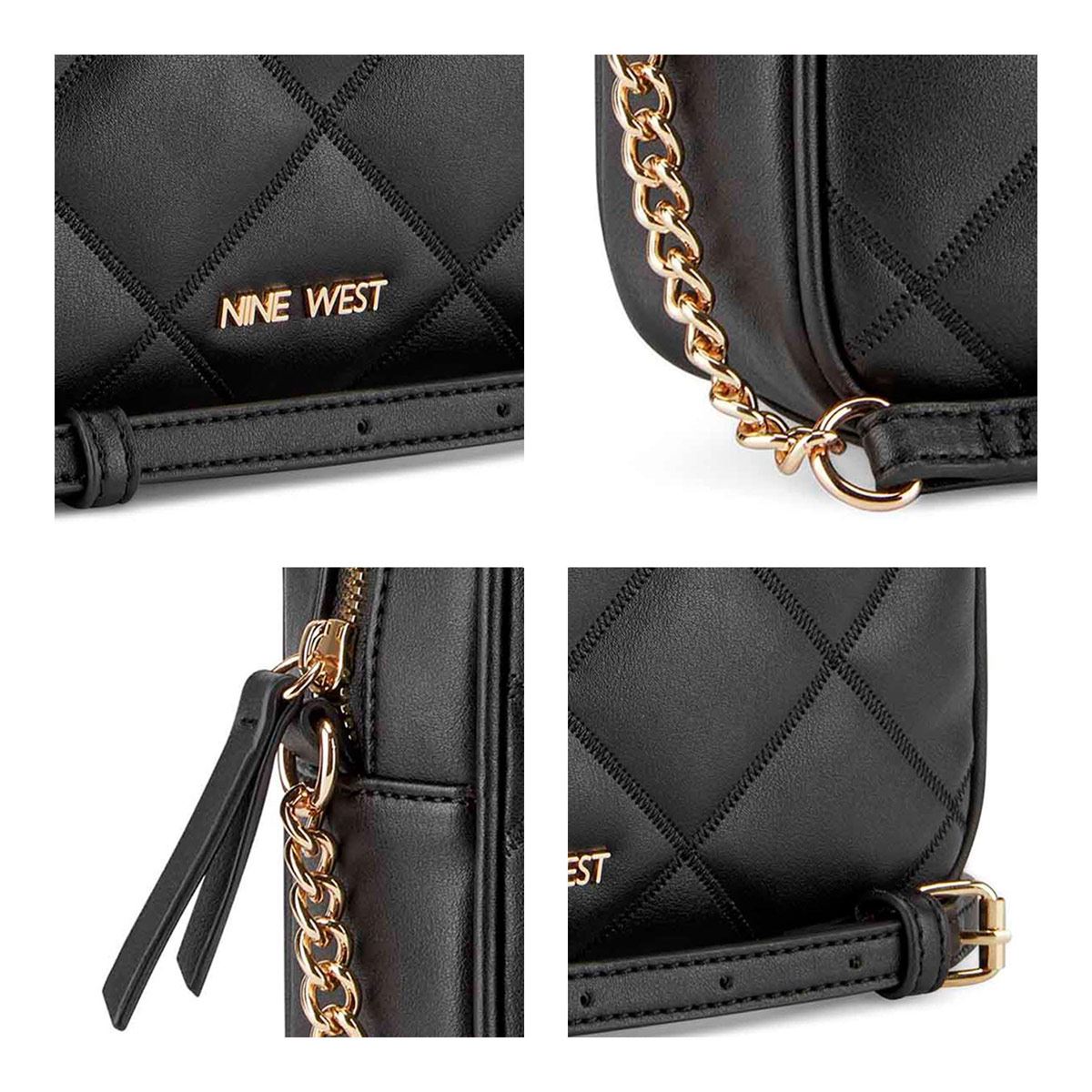 Bolsa Nine West cross body color Negro para mujer
