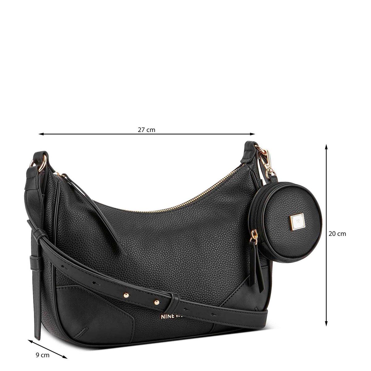 Bolsa Nine West crossbody color Negro para mujer