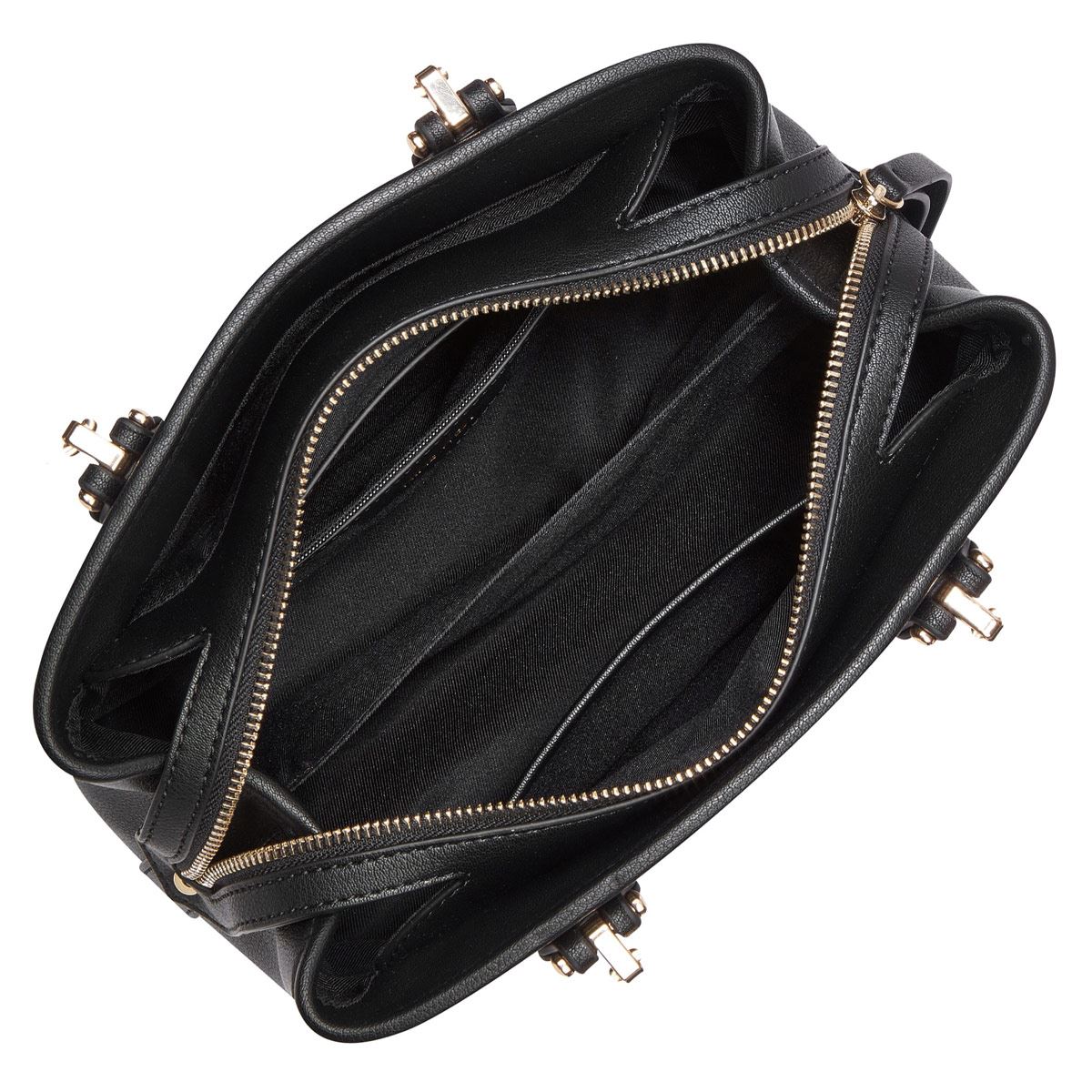 Bolsa satchel color Negro para mujer Nine West