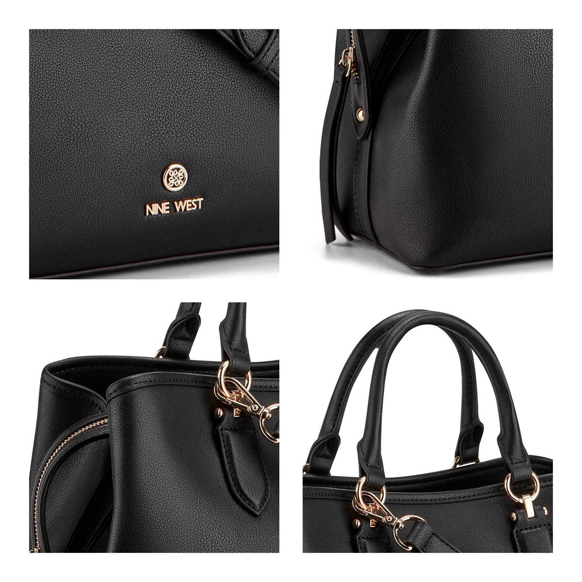Bolsa Nine West de mano color Negro para mujer