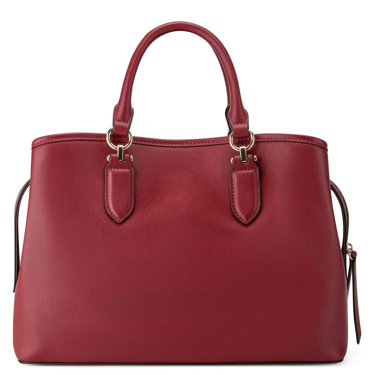 Bolsa satchel color Vino para mujer NINE WEST