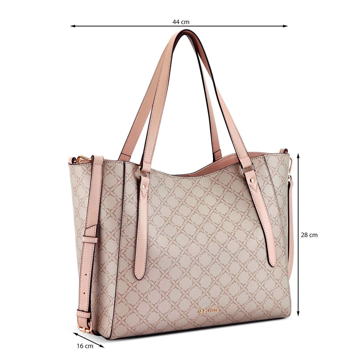 Bolsa Nine West tote color Beige para mujer