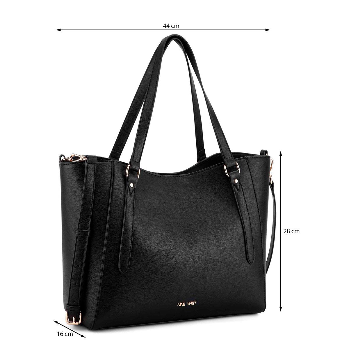 Bolsa Nine West tote color Negro para mujer