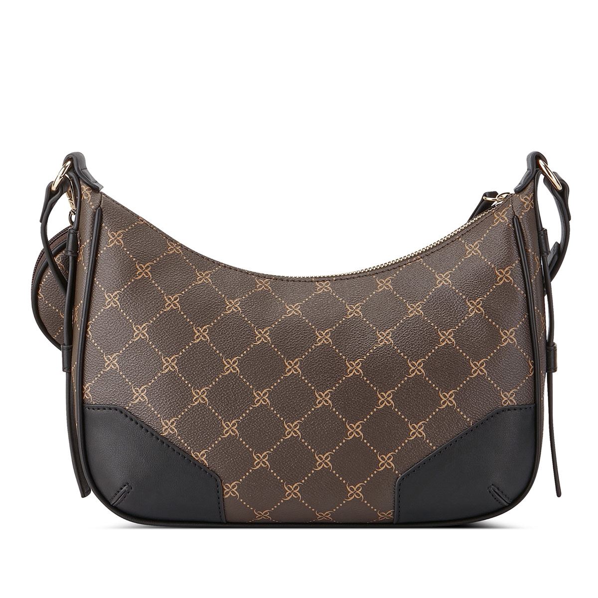 Bolsa Nine West crossbody color Café/Negro para mujer