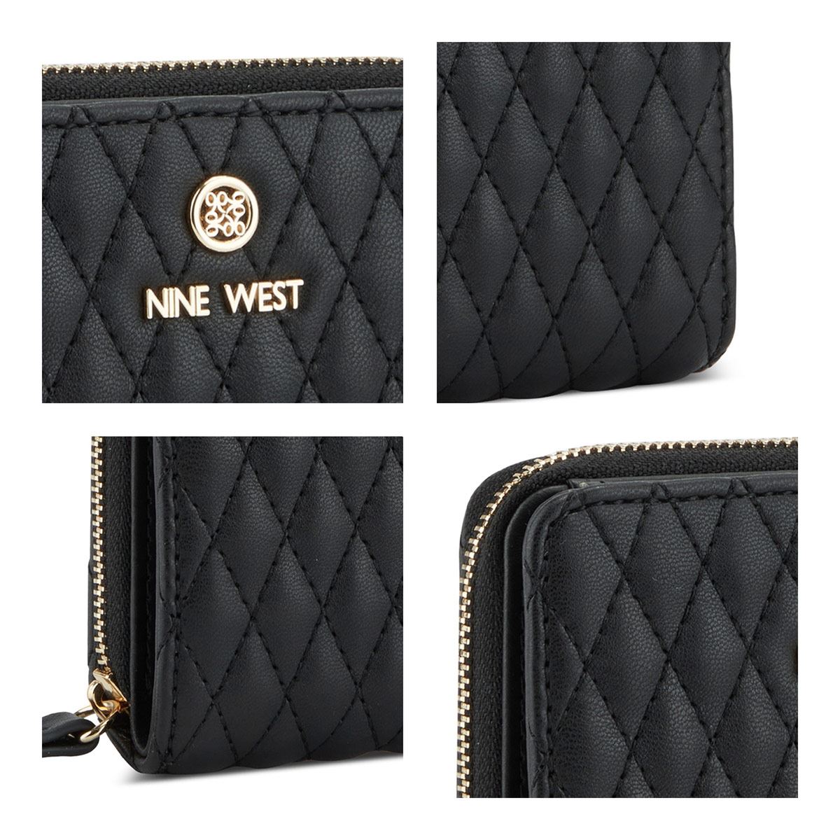 Cartera small wallet color Negro para mujer Nine West