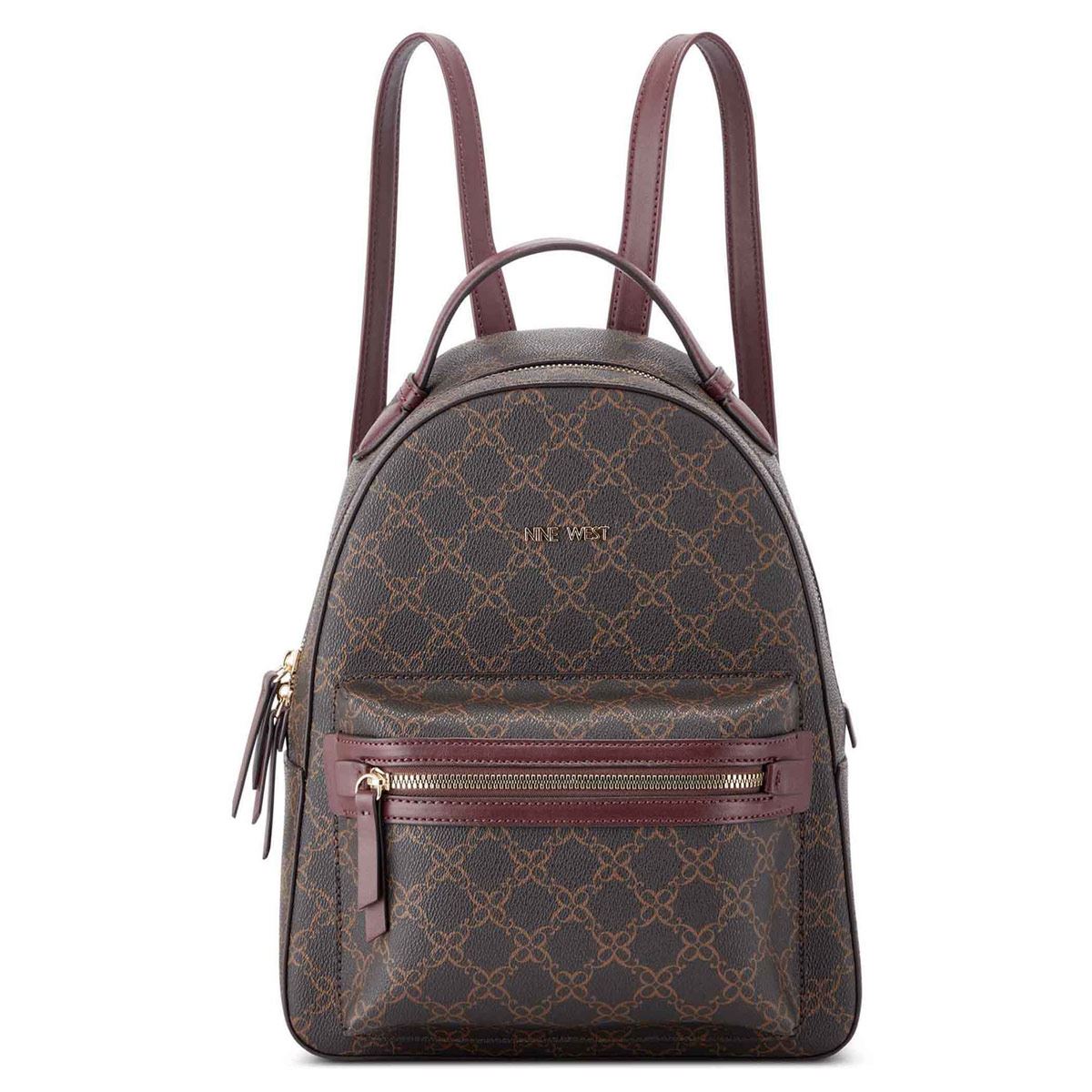 Mochila color Cafe/Vino para mujer NINE WEST