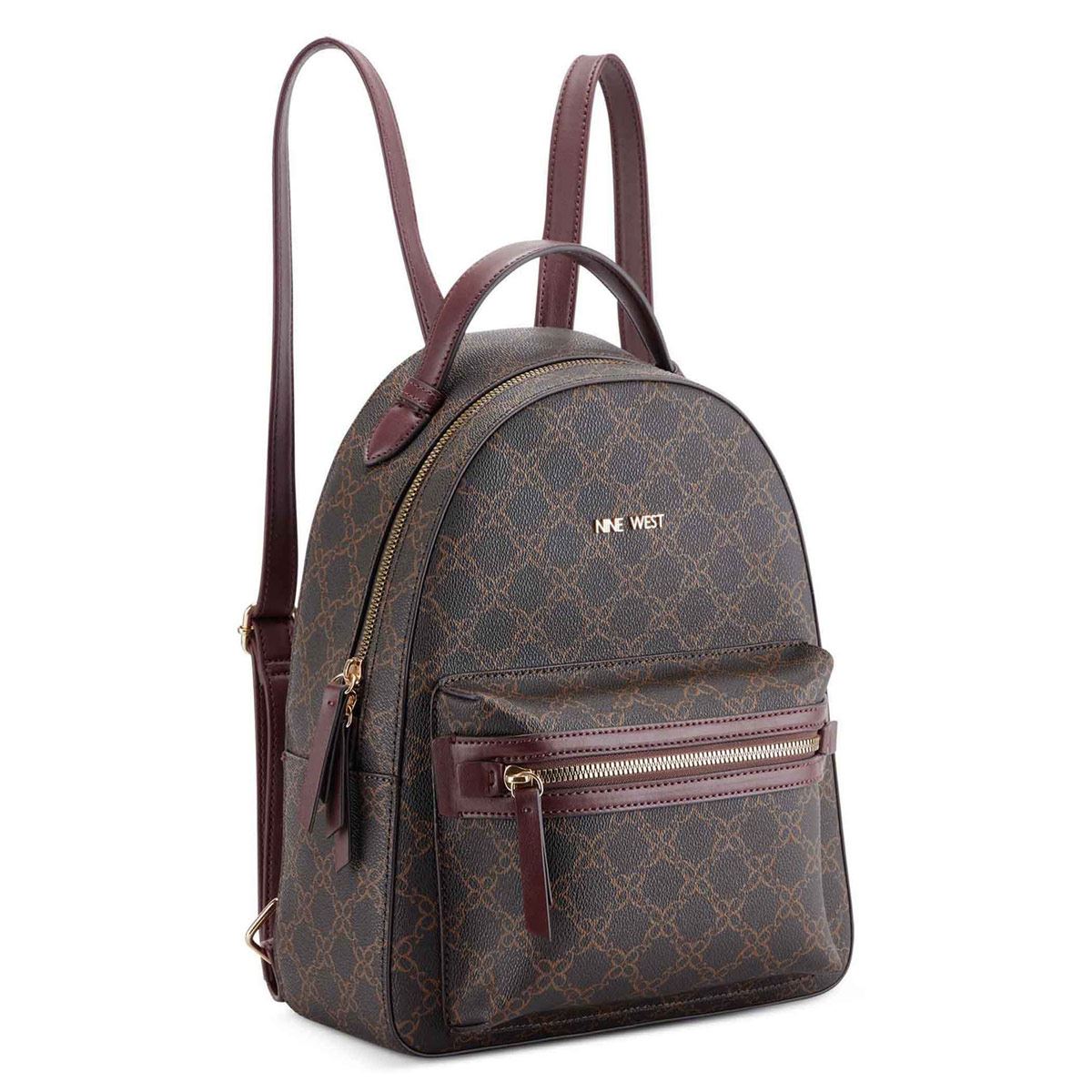 Mochila color Cafe/Vino para mujer NINE WEST