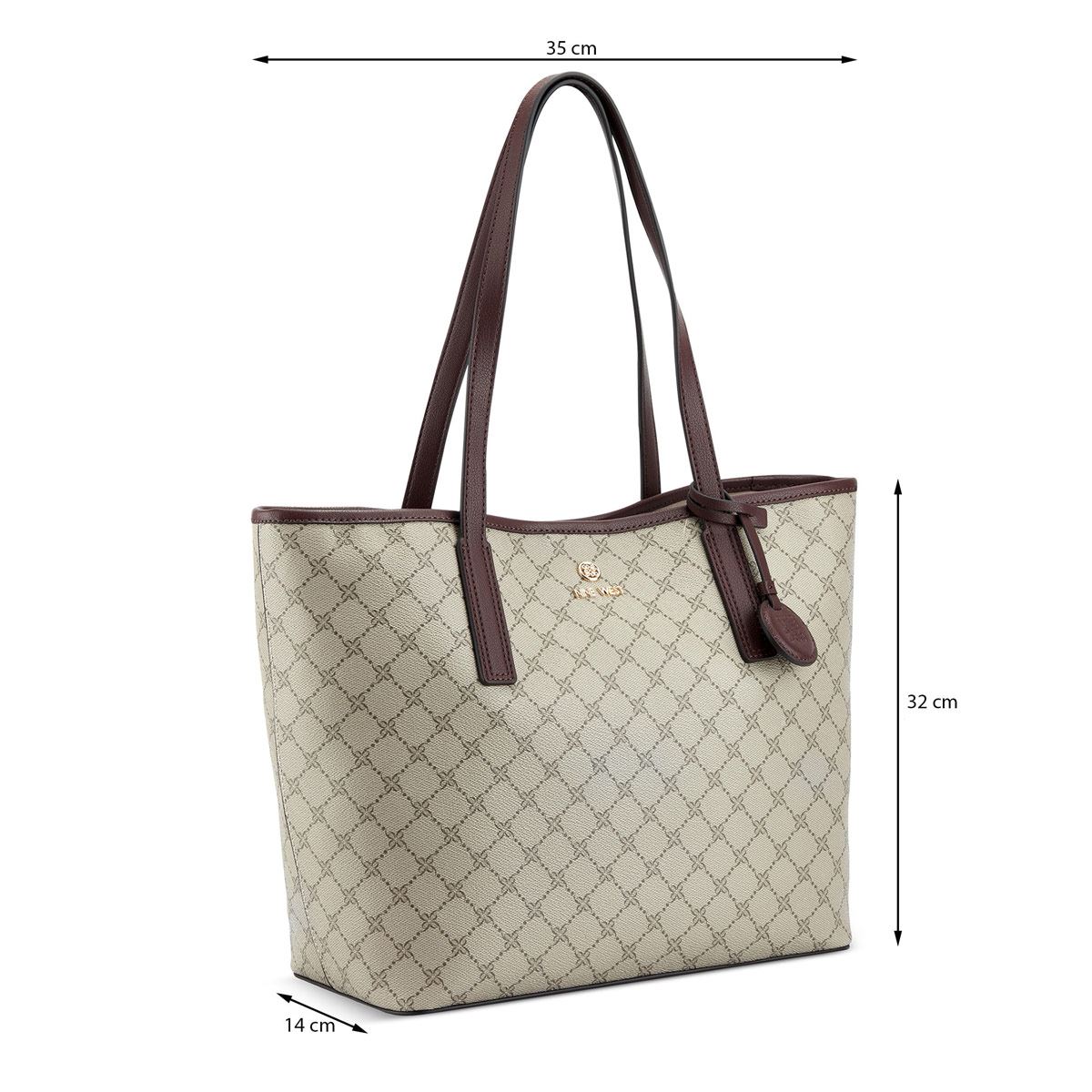Bolsa tote color Beige/Multi para mujer NINE WEST