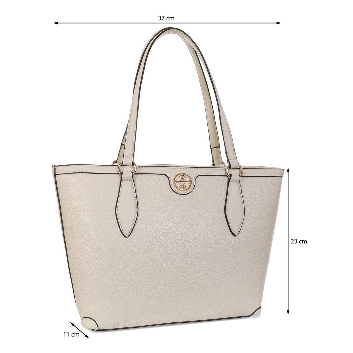 Bolso Tote Nine West Marfil para Mujer