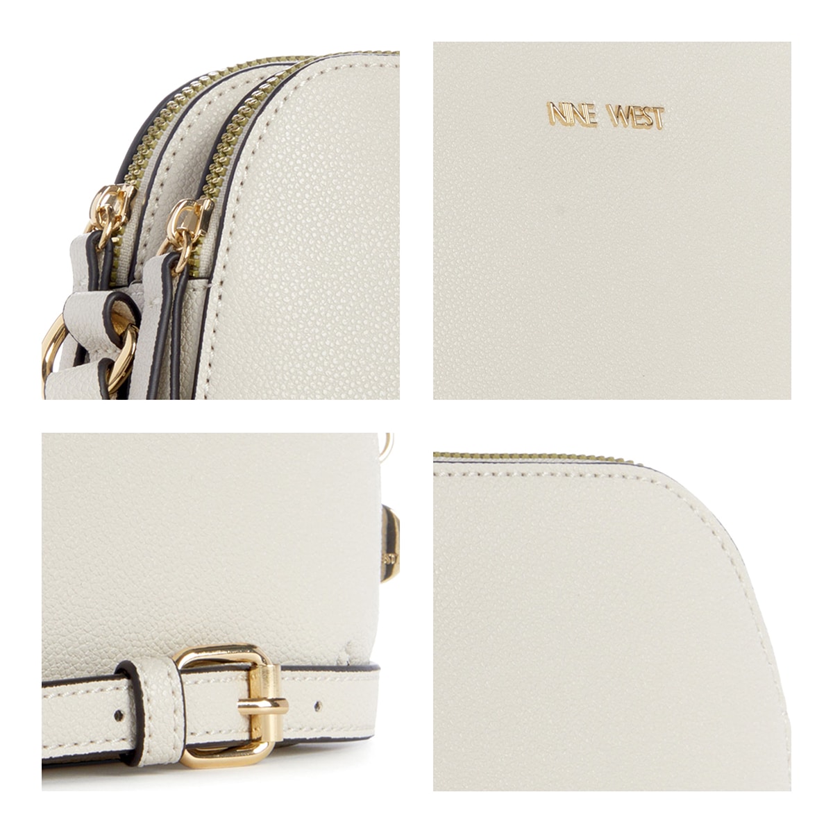 Bolsa Crossbody Nine West Blanco para Mujer