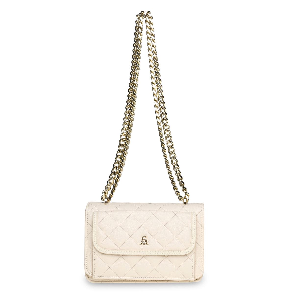 Bolso Crossbody Color Hueso Para Mujer Steve Madden Bstunt