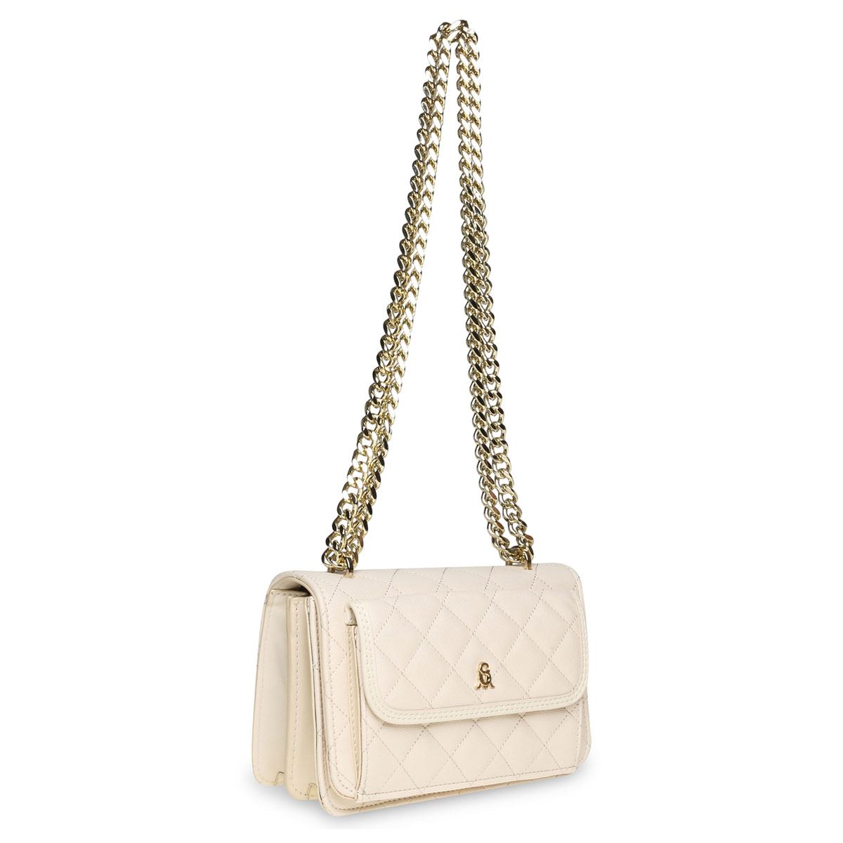 Bolso Crossbody Color Hueso Para Mujer Steve Madden Bstunt