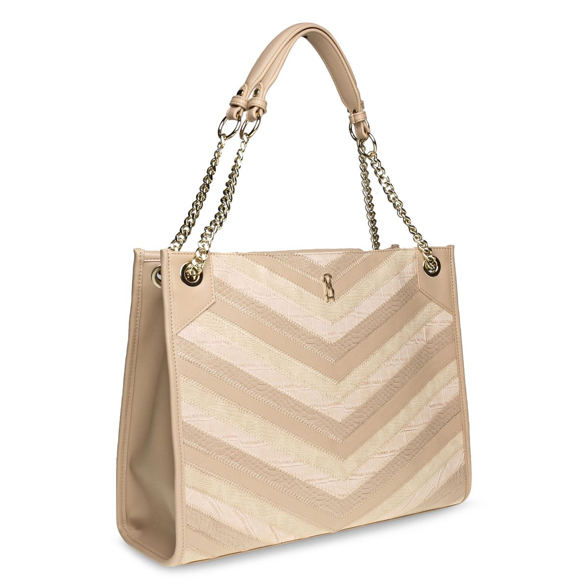 Bolso Tote Color Hueso Para Mujer Steve Madden Bmalie