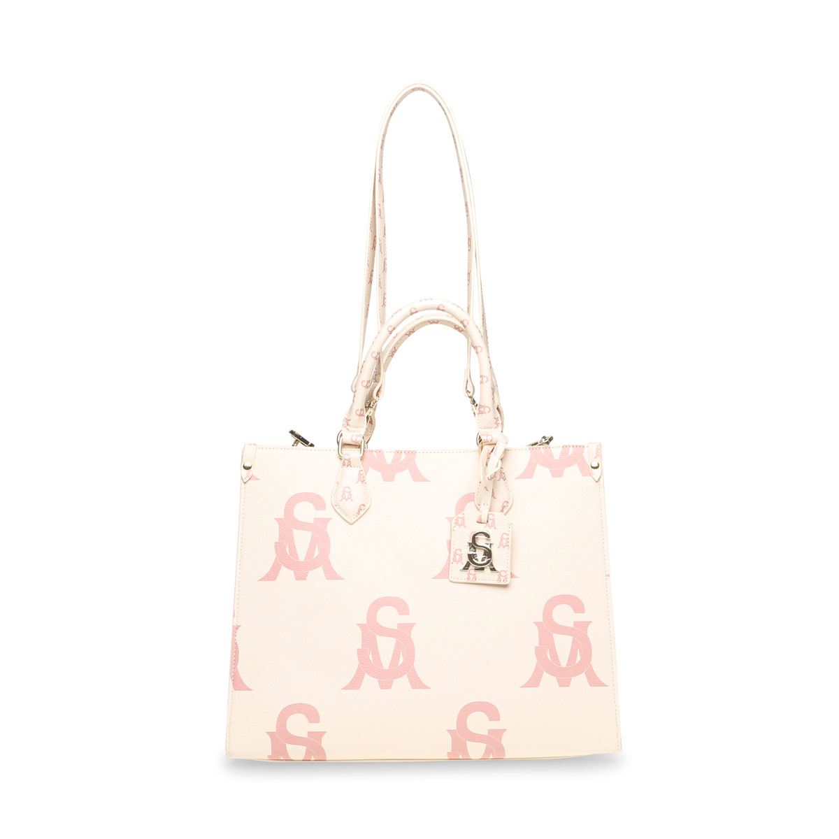 Bolsa tote rosa claro multi Steve Madden