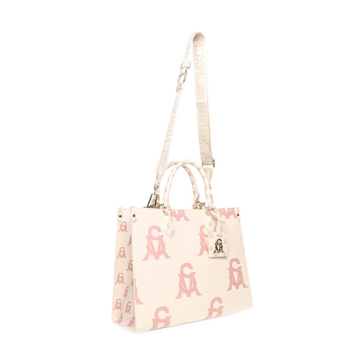 Bolsa tote rosa claro multi Steve Madden