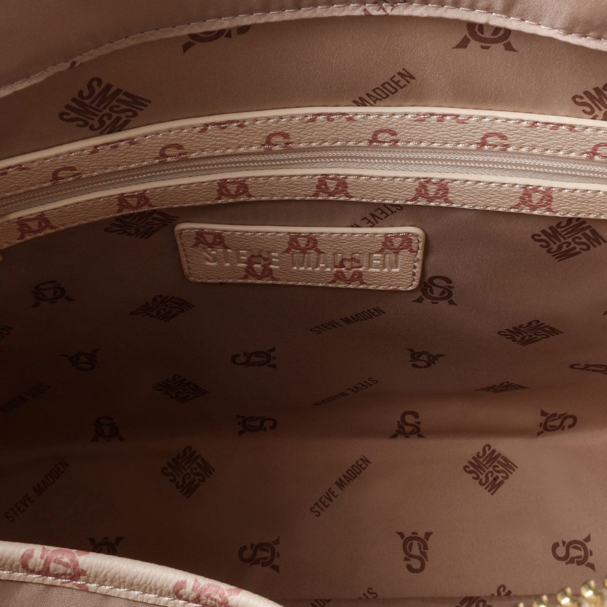 Bolsa tote rosa claro multi Steve Madden