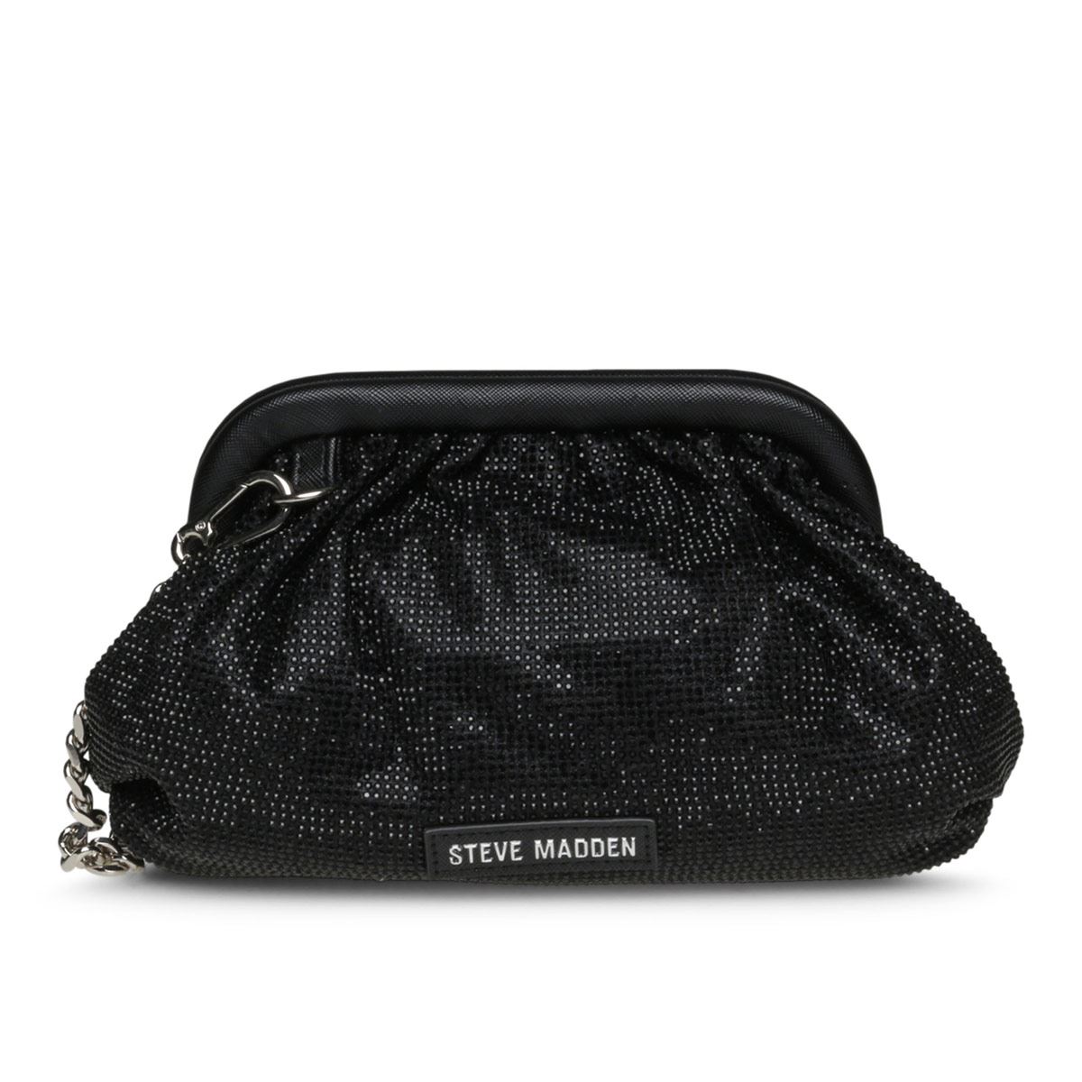 Bolsa Steve Madden clutch color negro bnikki-rblkfa