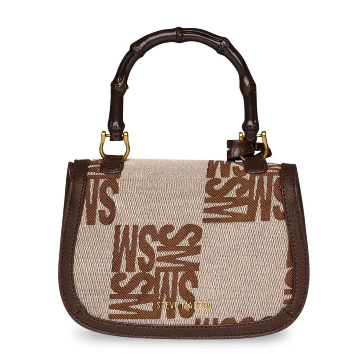 Buy Steve Madden BBLICK Metal Detail Satchel Bag In Black 6thStreet Qatar