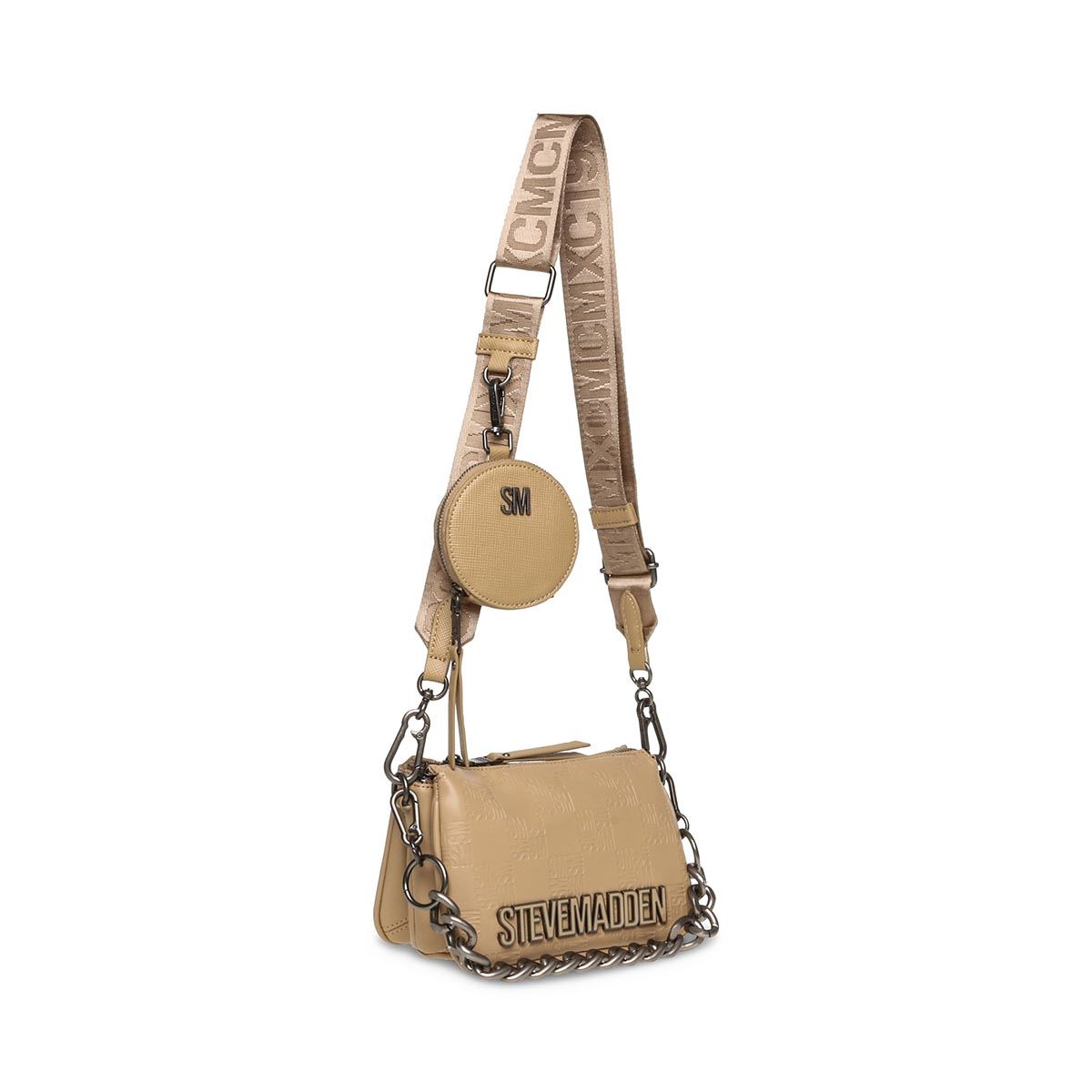 Bolso Crossbody Steve Madden Cafe para Mujer