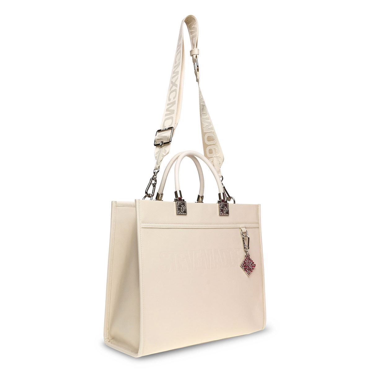 Bolso Steve Madden Tote color Hueso para Mujer