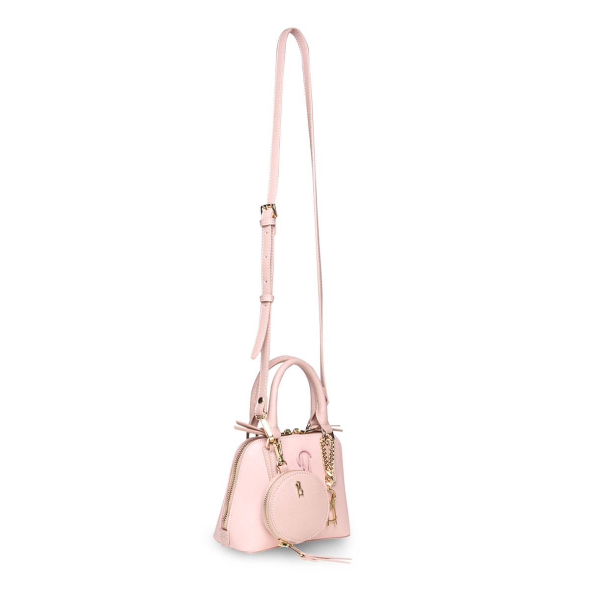 Bolsa Steve Madden dome color rosa claro bruling bshfa bruling bshfa