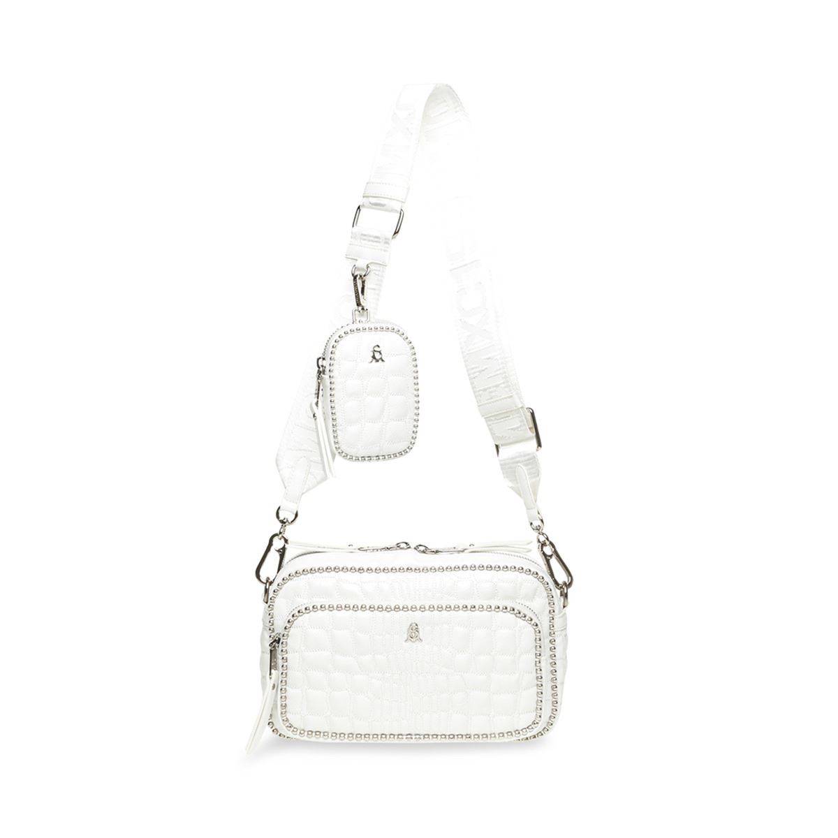 Bolso Crossbody Steve Madden Blanco para Mujer