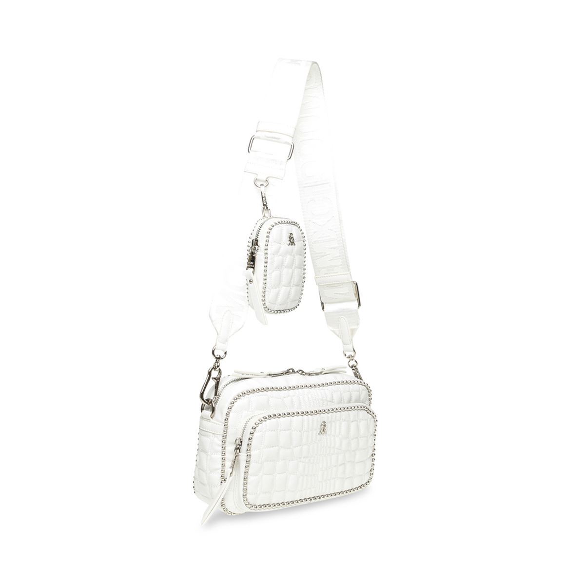 Bolso Crossbody Steve Madden Blanco para Mujer