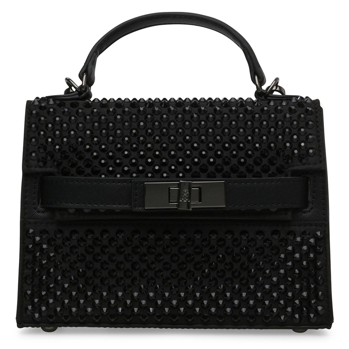 Bolso Steve Madden crossbody negra con brillos bdignity