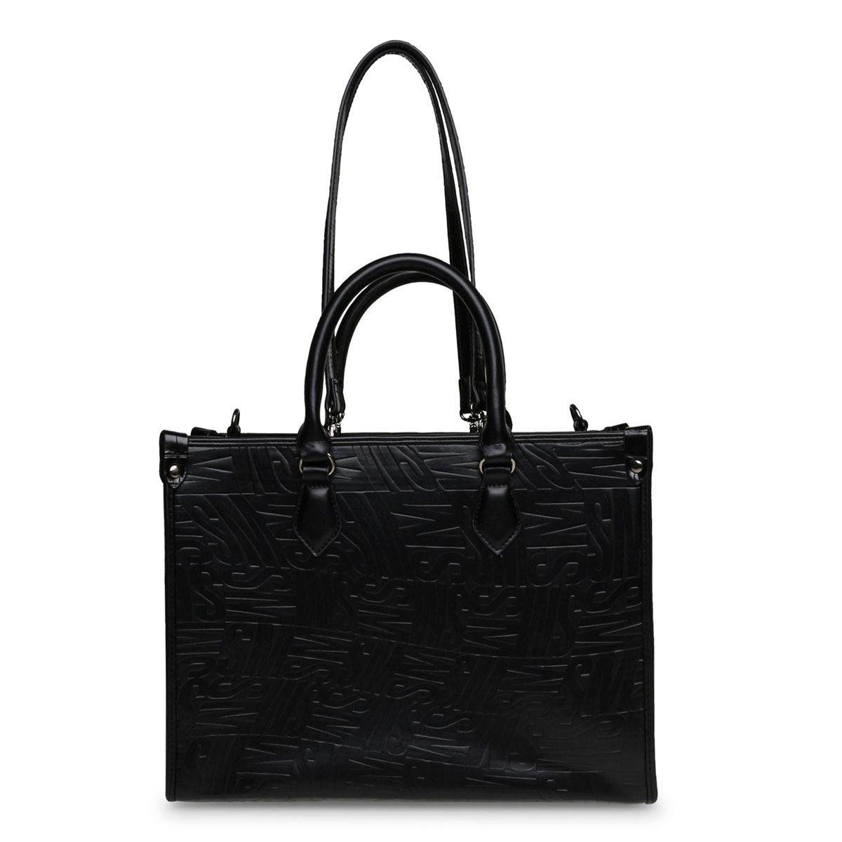 Bolsa Steve Madden tote color negro bscope blkfa bscope