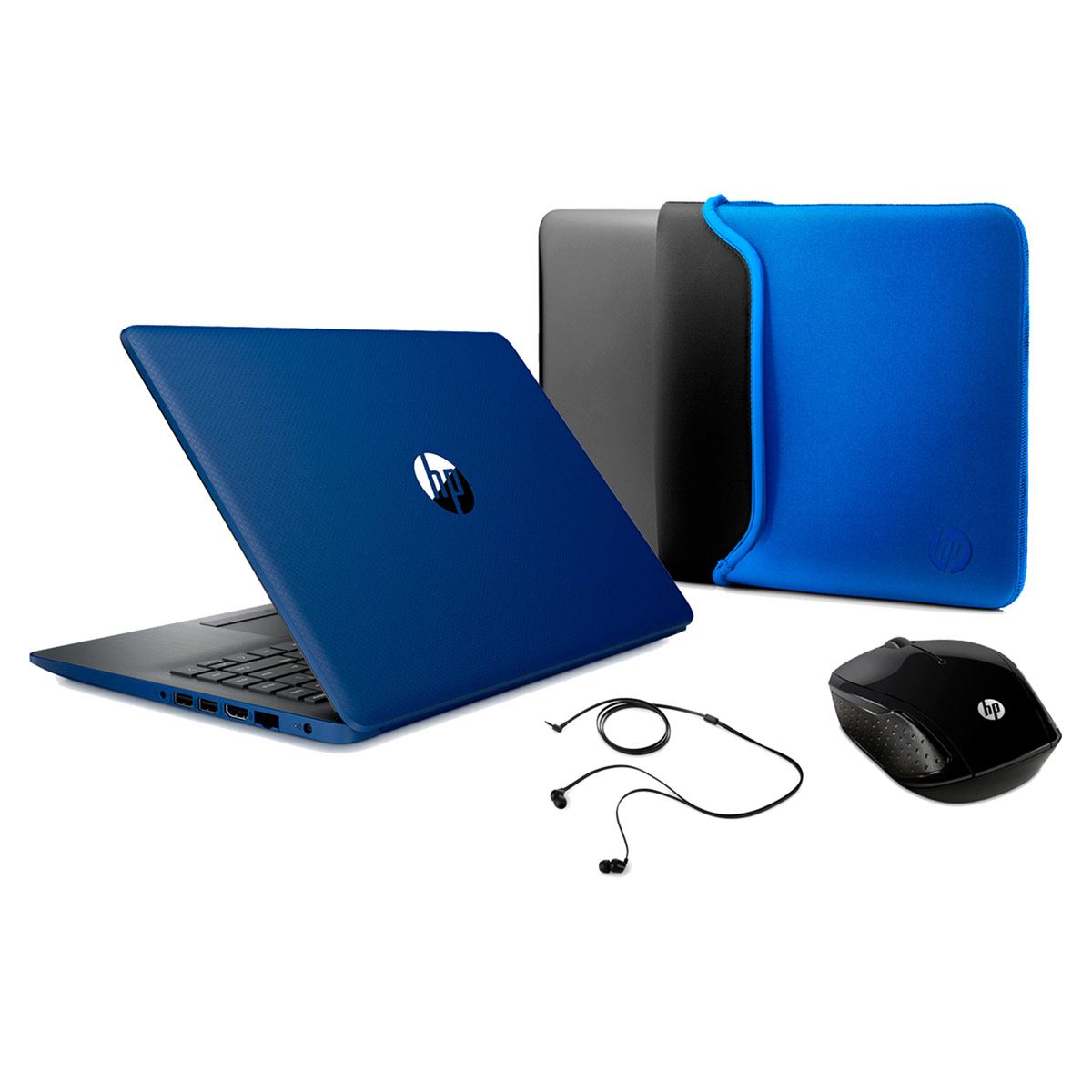 Paquete Laptop HP 14-CM0021LA + Mouse + Funda