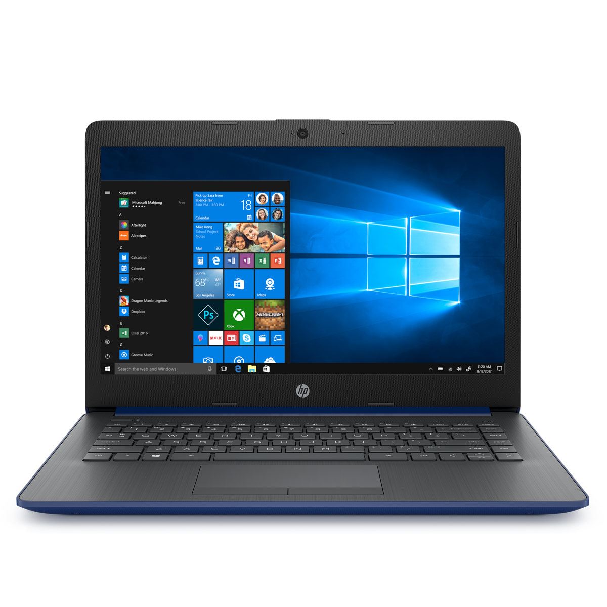 Paquete Laptop HP 14-CM0021LA+ Mouse y Funda