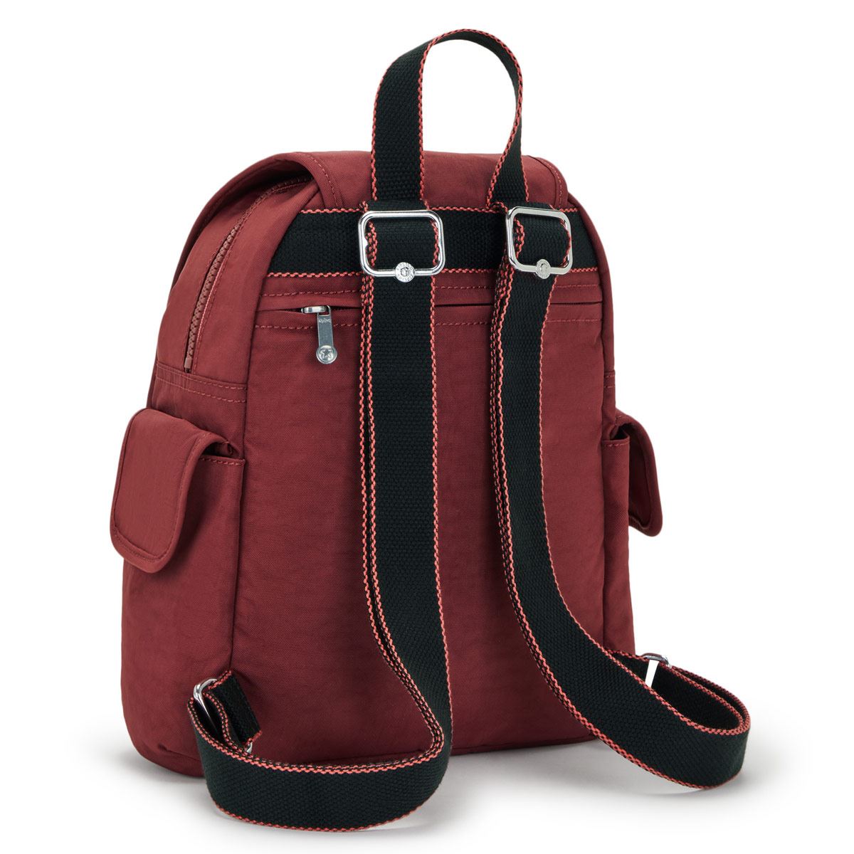 Bolsa Kipling tipo Mochila Color Vino para Mujer