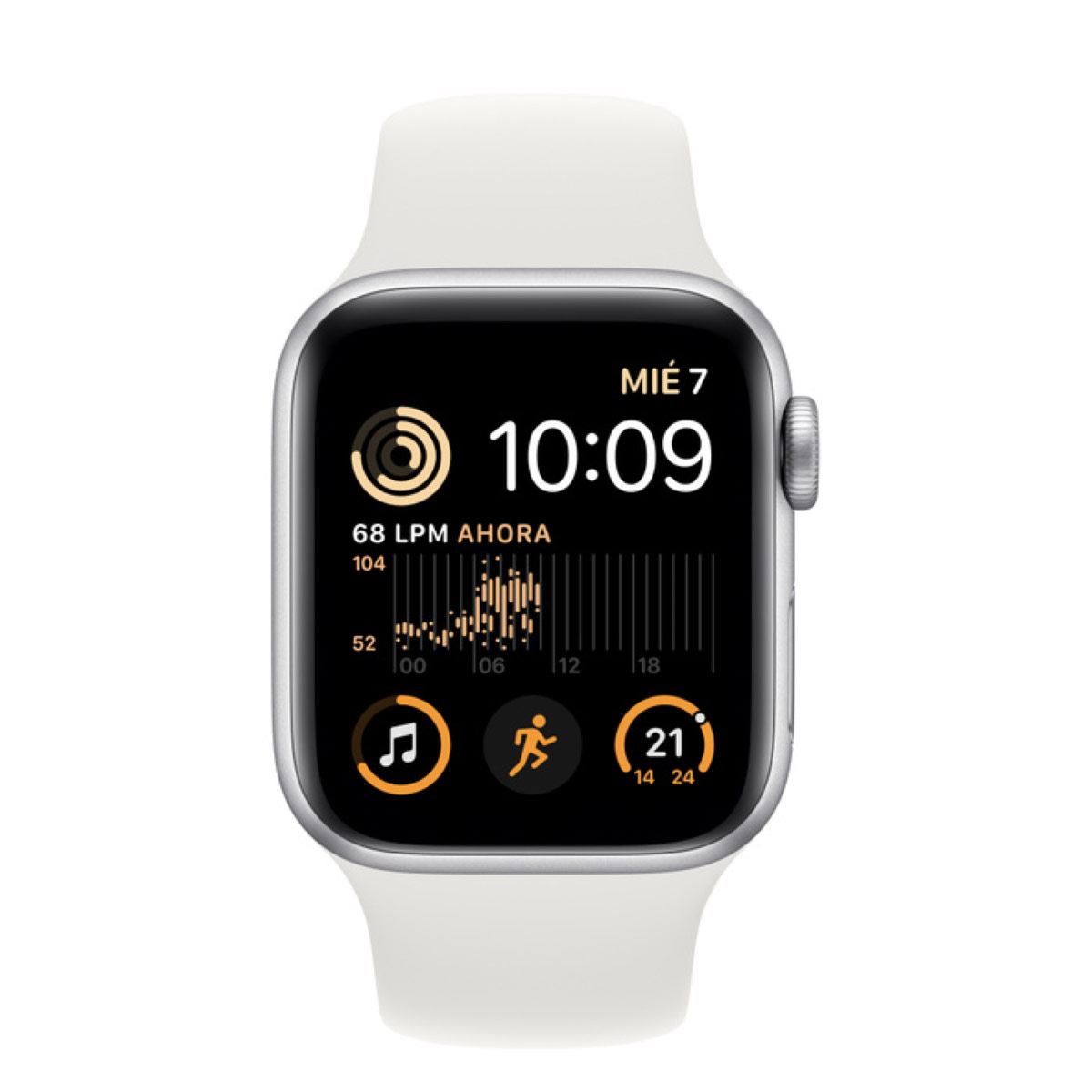 Apple Watch SE 40 mm aluminio plata