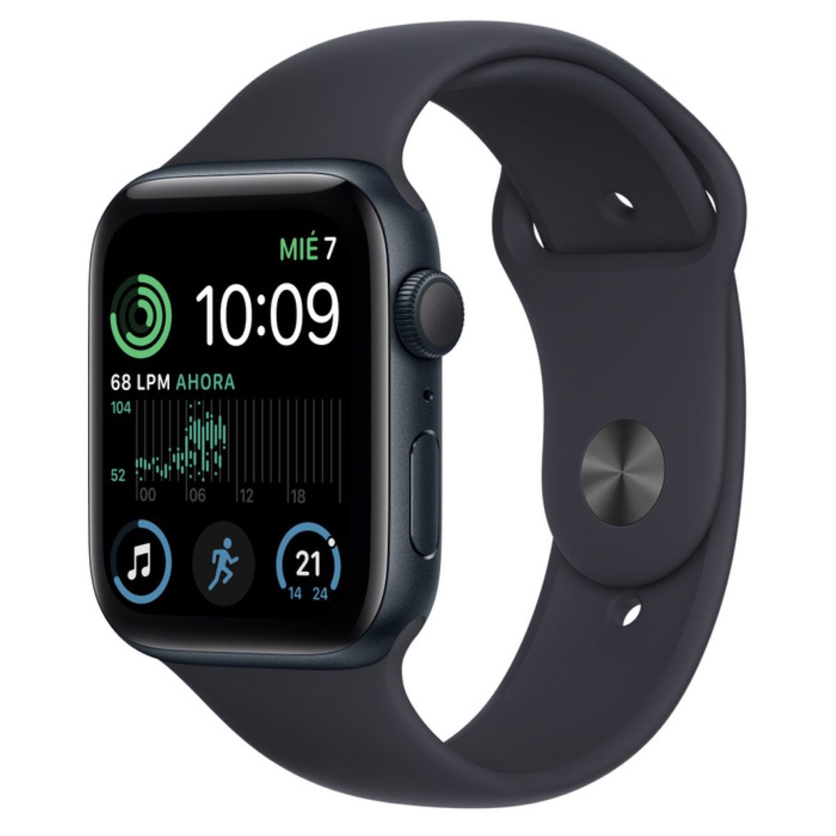 Apple Watch SE 44 mm aluminio medianoche