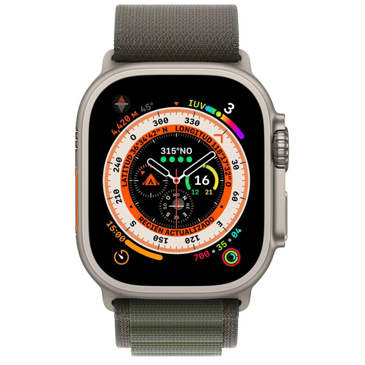 Apple Watch Ultra 49 mm Alpine verde