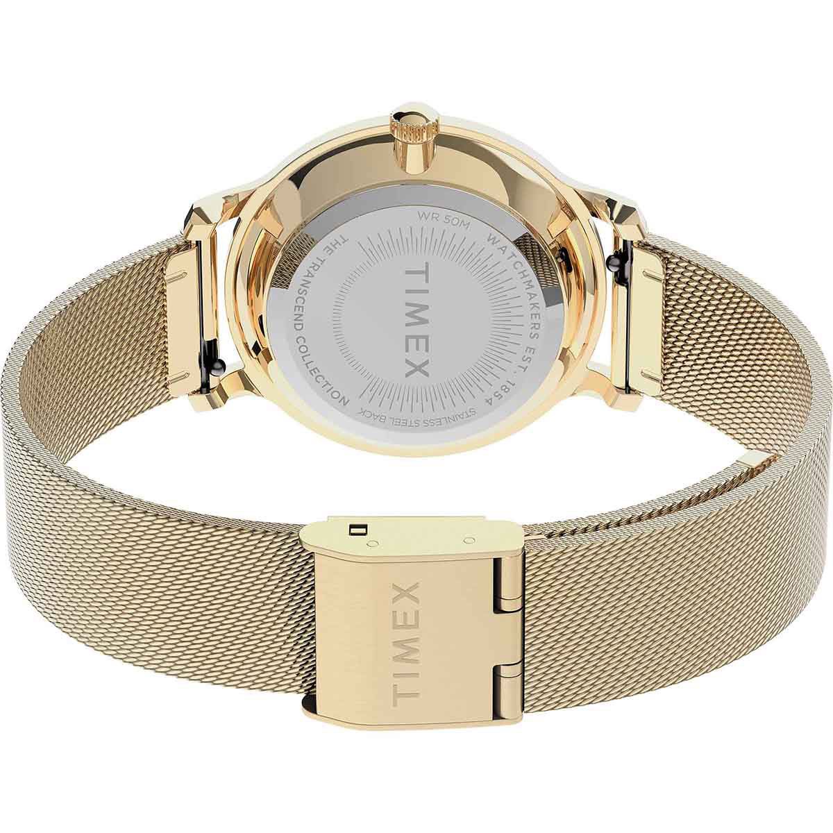 Reloj Timex TW2U86800 dorado para dama