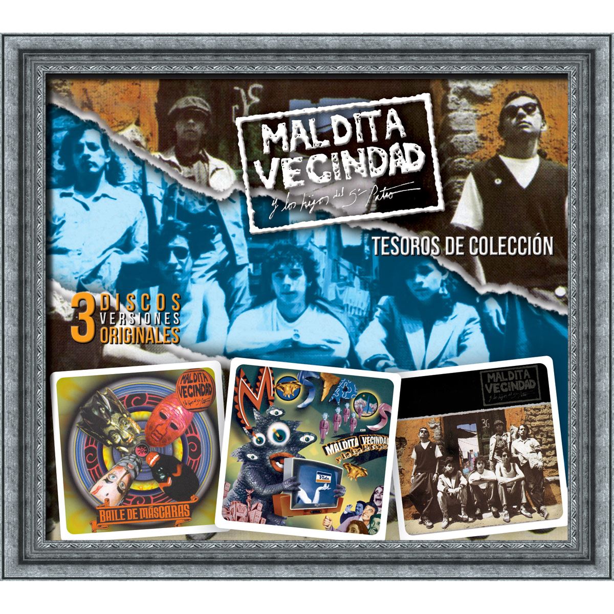 Tesoros de Colección Maldita Vecindad: Maldita Vecindad y los Hijos del 5to Patio - Baile de Máscaras - Mostros (3 Cd's)