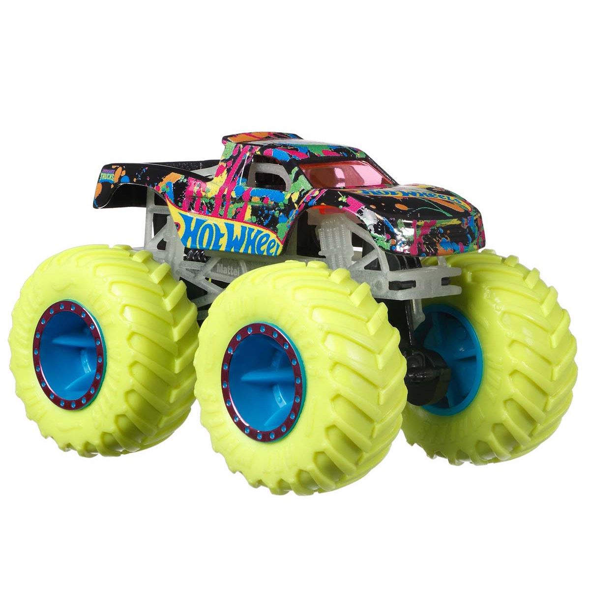 Hot Wheels Monster Trucks Glow surtido 1:64