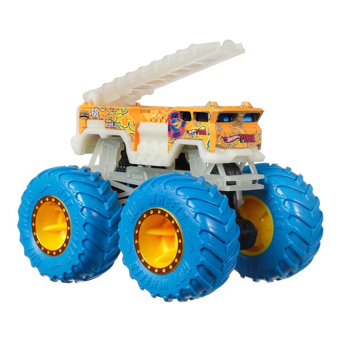 Hot Wheels Monster Trucks Glow surtido 1:64