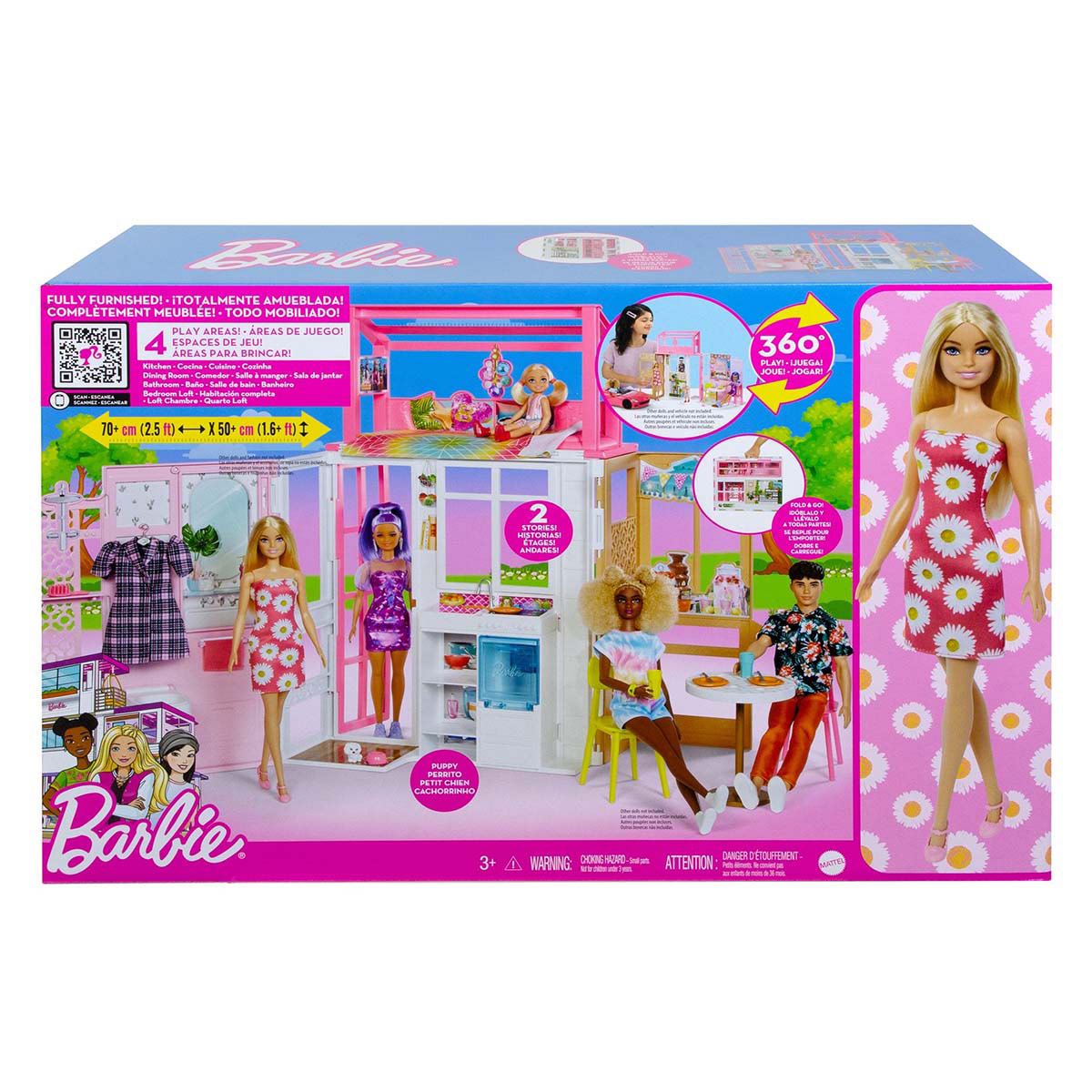 Barbie Estate Casa Glam con Muñeca