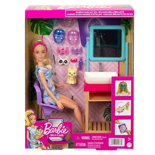 Barbie Wellness Día de Spa de Mascarillas